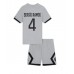 Billige Paris Saint-Germain Sergio Ramos #4 Bortetrøye Barn 2022-23 Kortermet (+ korte bukser)